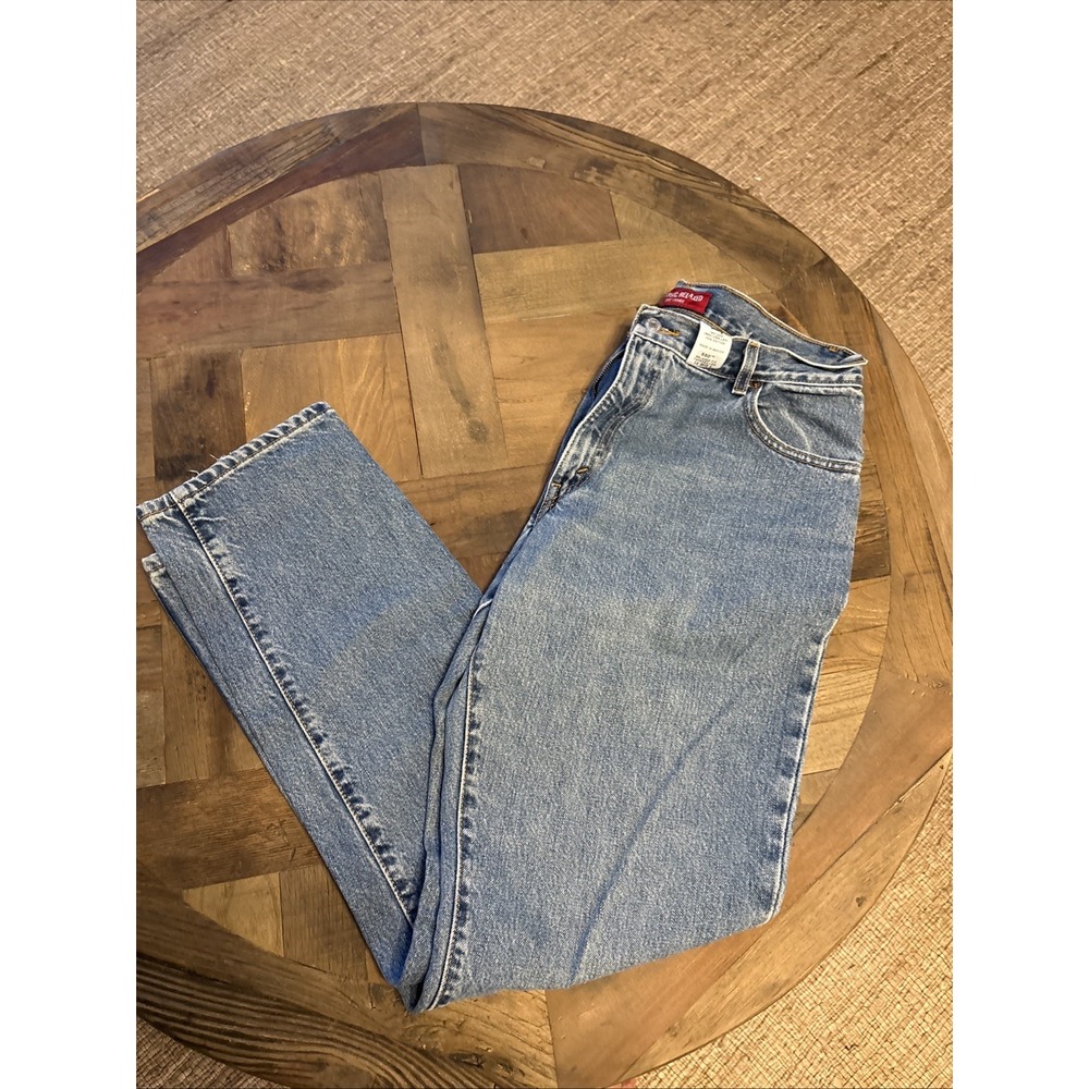 Vintage Levis 550 Relaxed Fit Tapered Leg Jeans Light Wash 14 MIS L Distressed